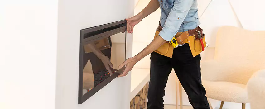 Metal Fireplace Installation in San Carlos Park, Florida